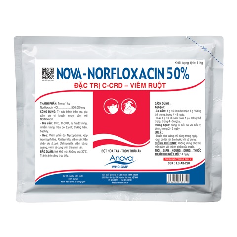 NOVA-NORFLOXACIN 50%