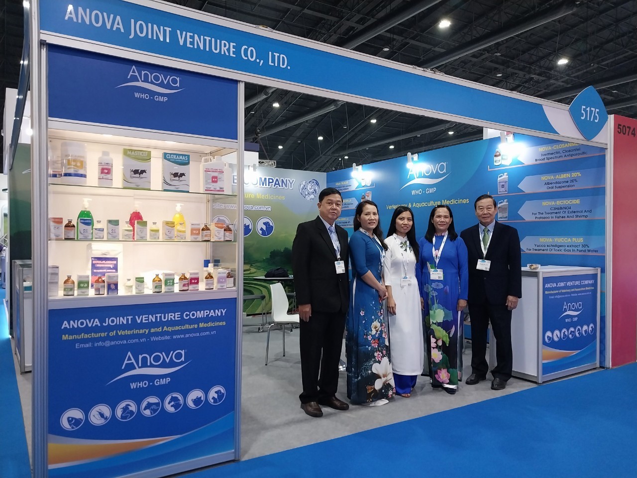 ANOVA tham dự hội chợ triển lãm VIV ASIA 2023 tại Thái Lan (từ 08-10/03/2023)